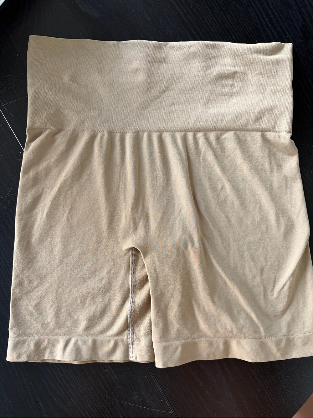 SKIMS High-Waist Shaping Shorts in Beige